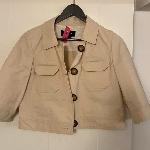 PAULE KA Beige 4 button jacket - Picture 1 of 7